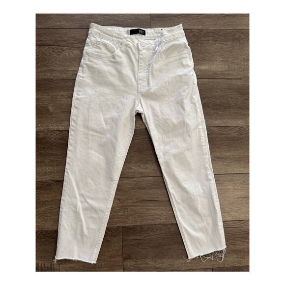 Kut from the Kloth‎ White Boyfriend Fit Jeans Size 6 - Picture 1 of 5
